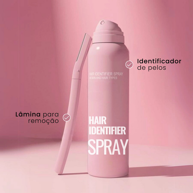 Spray Identificador de Pelos - Depilação Rápida e Indolor